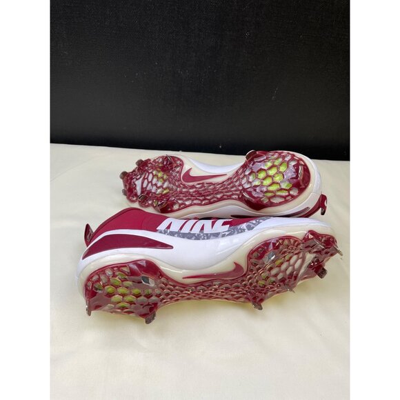 Nike Force Zoom Trout Men\'s Red/White Shoes/ Cleats Size 12 SKU 5444 main image 6